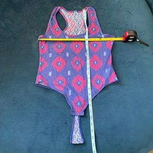 NWOT free people lace bodysuit